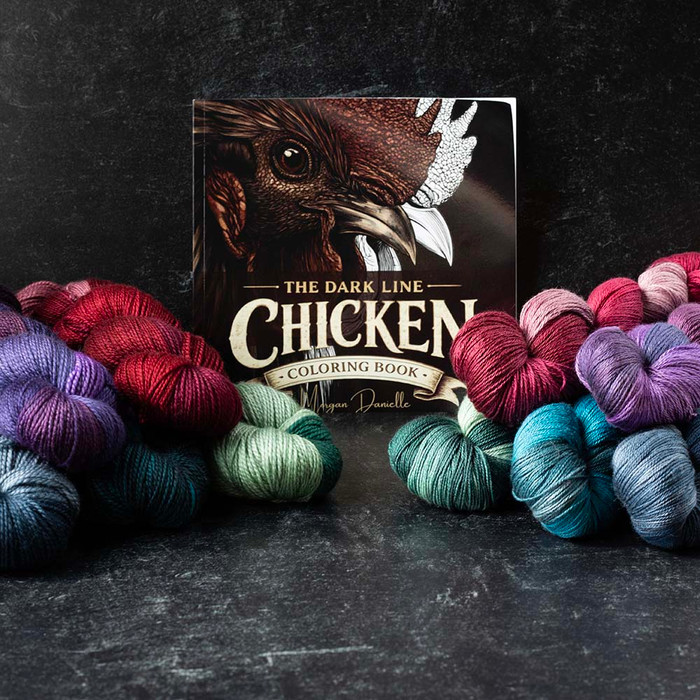 The Dark Line Chicken Coloring Book – Free Gift with Purchase (See Details Below)