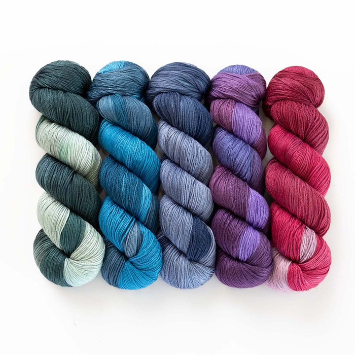 Pre-Order The Dark Line Chicken Hues 'YAK SILK' FINGERING KIT