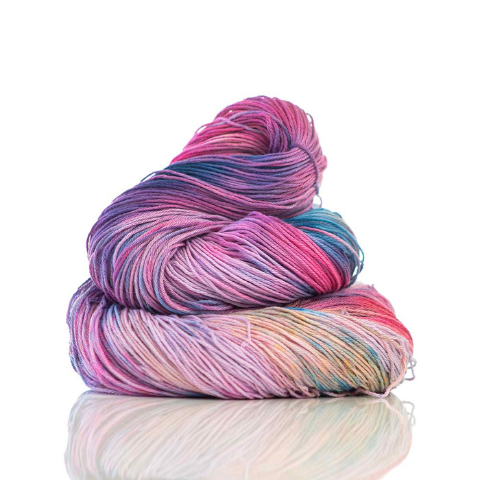 Wild Phlox 'CALMING COTTON' FINGERING - Limited Edition