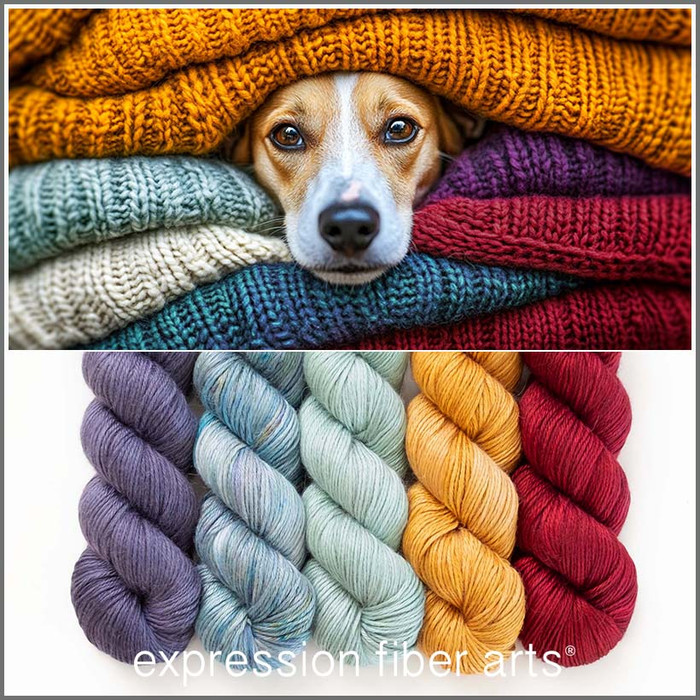 On Skein of Death Hues 'ALPACA SILK' DK KIT