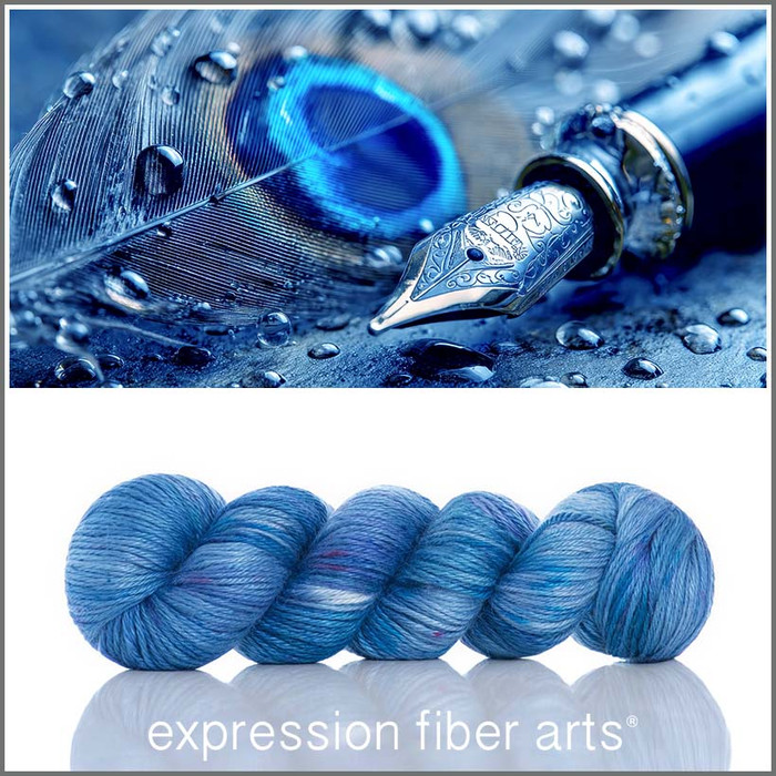 Peacock Ink 'ALPACA SILK' DK