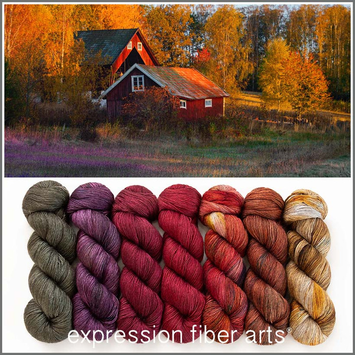 Autumn Atelier Hues 'HARMONY' YAK FINGERING KIT