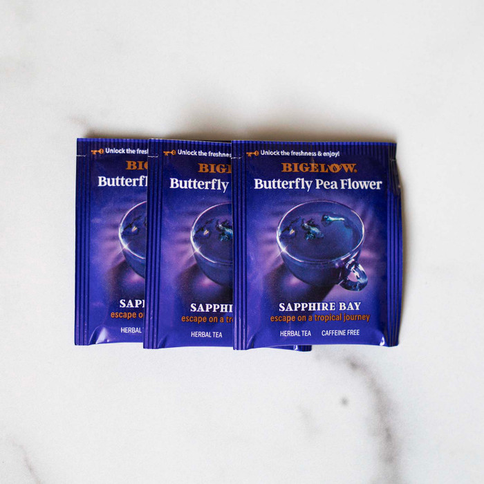 Bigelow Sapphire Bay Butterfly Pea Flower Tea Bags - Free Gift with Purchase (See Details Below)