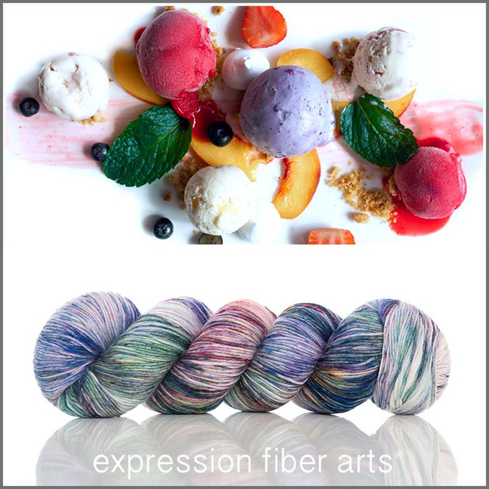 Rainbow Sorbet 'CREMA' SOCK