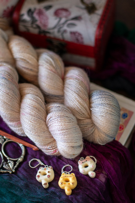Caramel Kitten 'ALPACA SILK' LACE