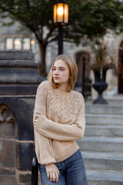 Angel Trumpet Pullover - Claudia Q. Collaboration
