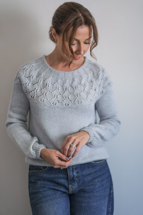 Angel Trumpet Pullover - Claudia Q. Collaboration