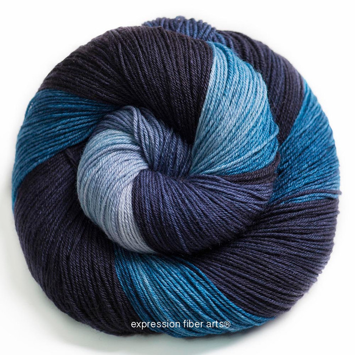 BLUE STEEL 'RESILIENT' SUPERWASH MERINO SOCK