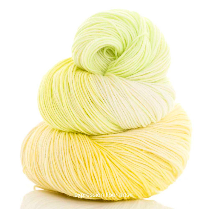 LEMON LIME 'RESILIENT' SUPERWASH MERINO SOCK