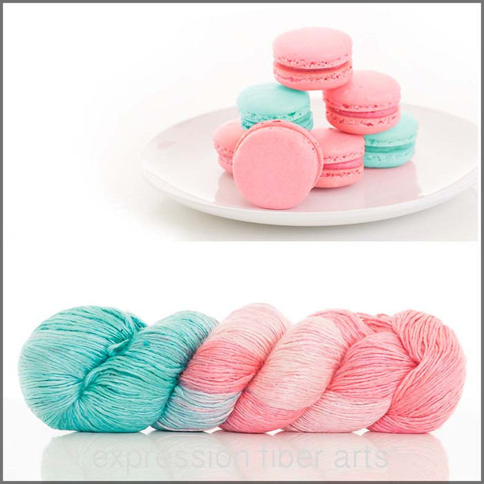 FRENCH MACARON SHIMMER SILK FINGERING