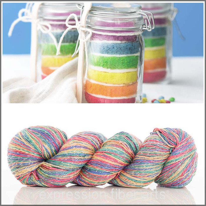 RAINBOW CAKE SPARKLE SILK SPORT