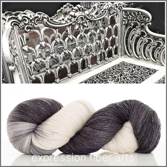 Distressed Bench 'YAK SILK' LACE