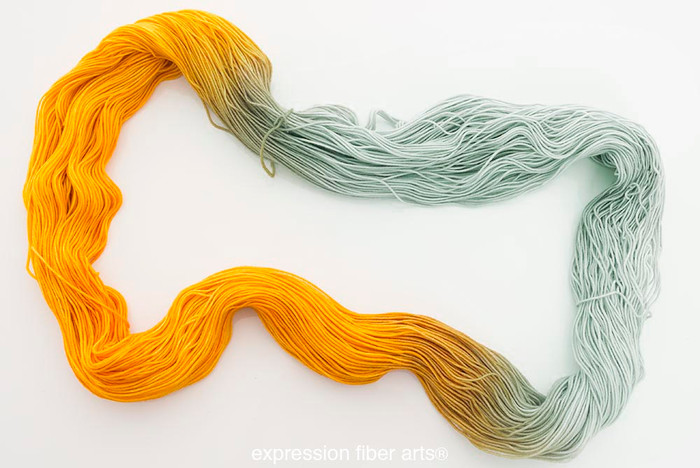 PINEAPPLE LIME SMOOTHIE 'RESILIENT' SUPERWASH MERINO SOCK PINEAPPLE LIME SMOOTHIE 'RESILIENT' SUPERWASH MERINO SOCK