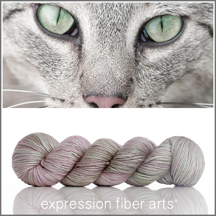 Mischievous 'PEARLESCENT' WORSTED