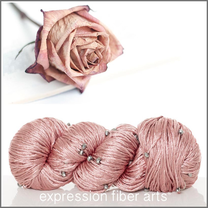 FADING ROSE CRYSTAL SILK FINGERING