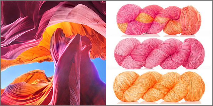 Limited Edition CANYON COLORS KIT 'RESILIENT' SUPERWASH MERINO SOCK