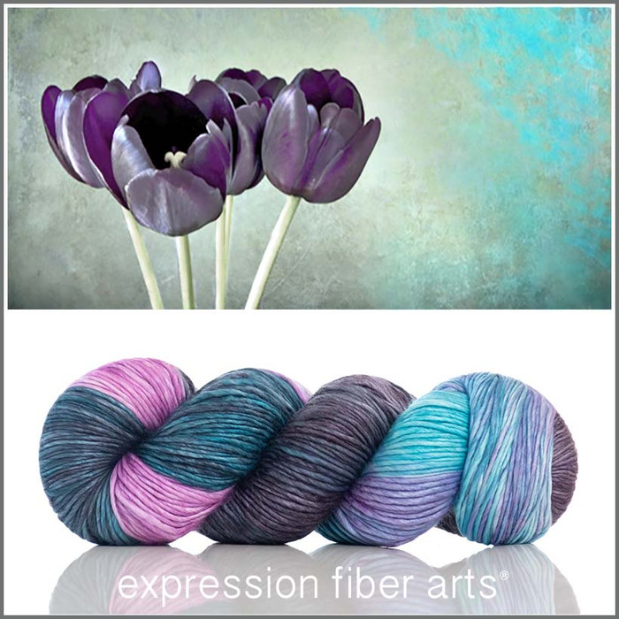 Pre-Order Faded Tulips 'PEARLESCENT' WORSTED