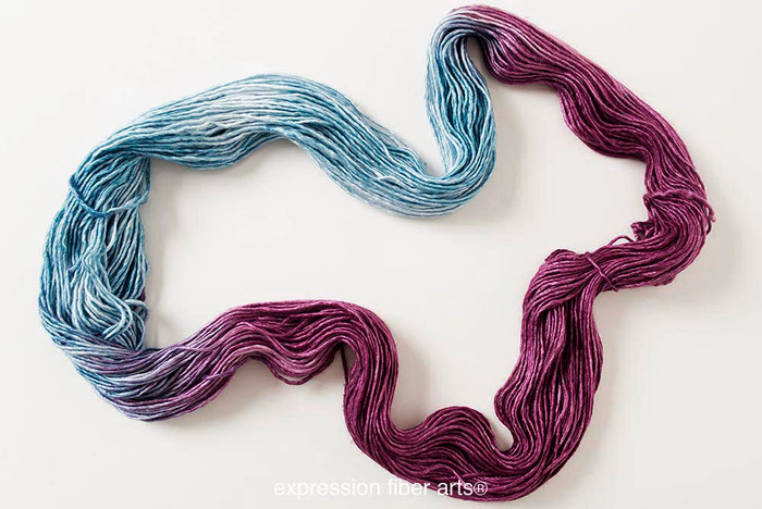 Berry Stain 'PEARLESCENT' WORSTED