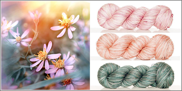 FIND THE MAGIC IN EACH DAY - 3 Skein Kit - DREAM SILK LACE