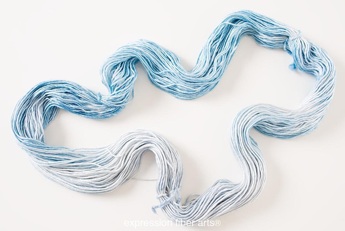 Shabby Blue 'PEARLESCENT' WORSTED