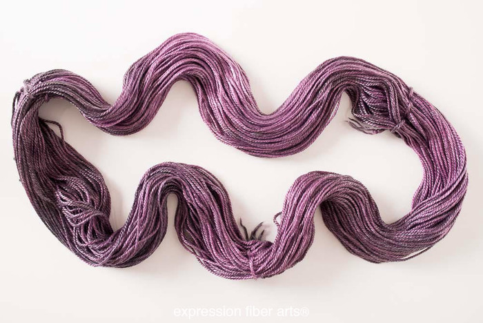 February Amethyst 'LUSTER' WORSTED