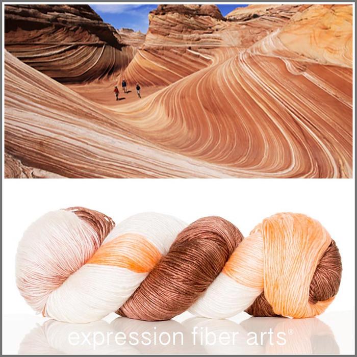 Desert Sandstone 'PEARLESCENT' FINGERING