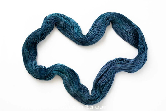 June Teal 'PEARLESCENT' FINGERING