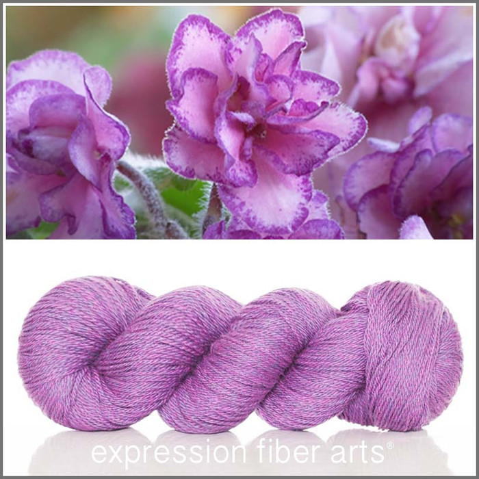 AFRICAN VIOLET YAK MERINO SPORT