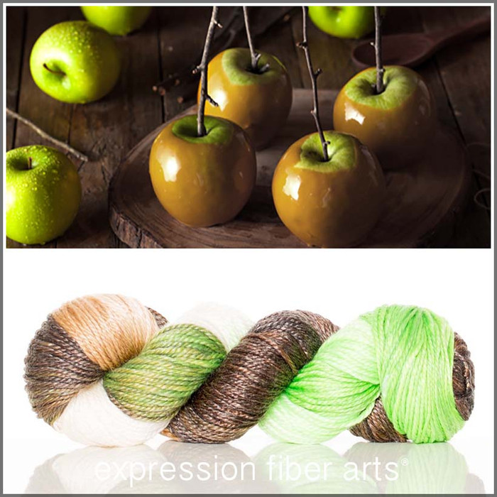 Sour Apple 'LUSTER' WORSTED