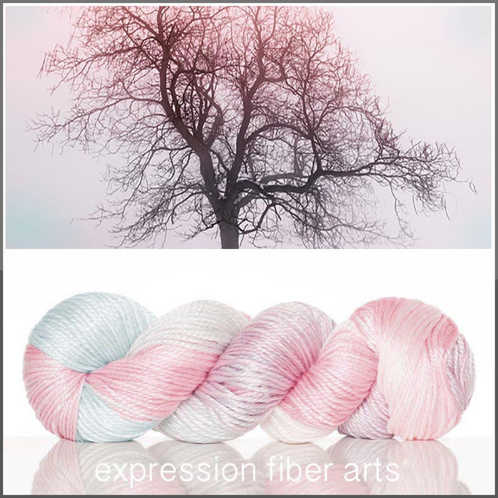 Pre-Order Pink Frost 'LUSTER' WORSTED