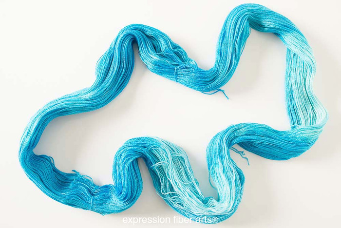 MARCH AQUAMARINE YAK SILK LACE YARN