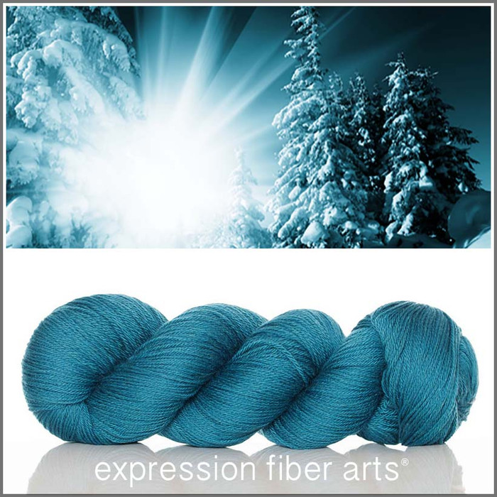 BURST OF TEAL - 'SOCKLOVE' Limited Edition SOCK YARN