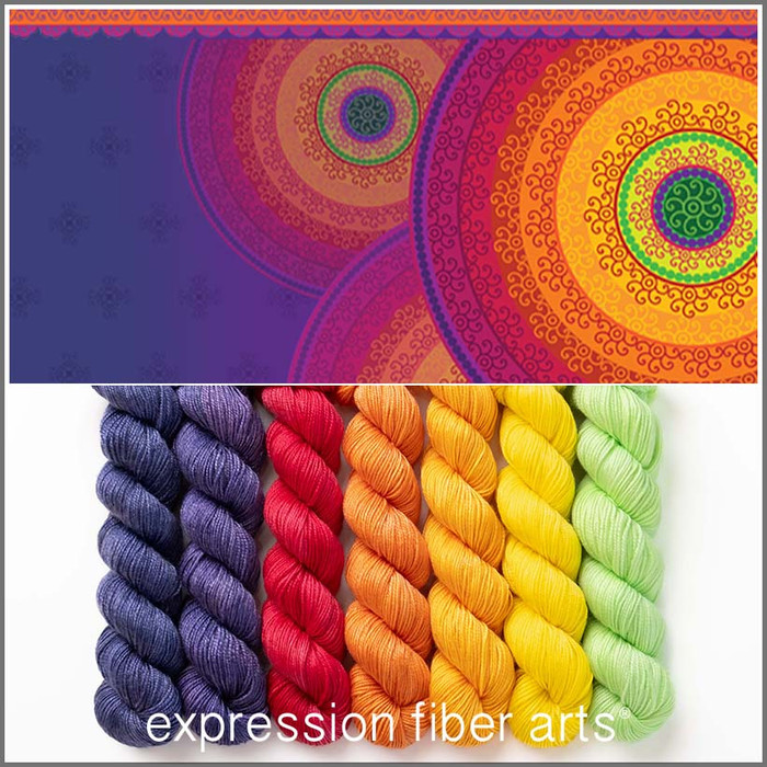 Mandala Hues 'LUSTER' SPORT MINI KIT