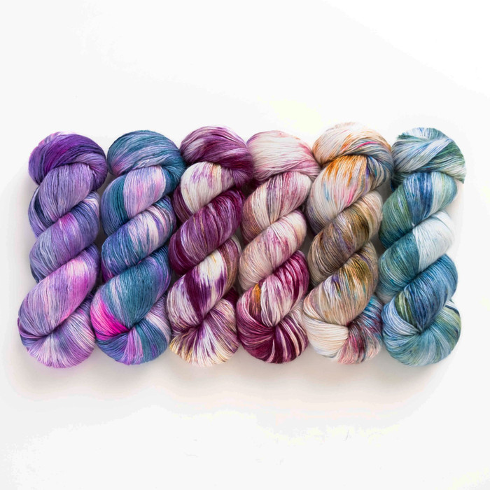 Proud Peacock HUES 'PEARLESCENT' FINGERING KIT