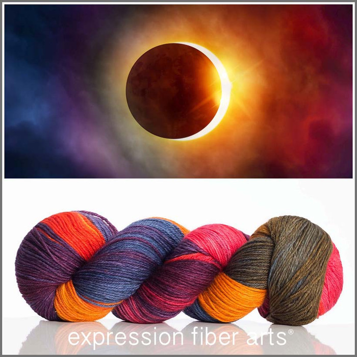 Solar Eclipse 'CASHSILK' SOCK