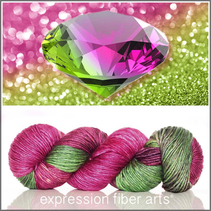 October Tourmaline 'PEARLESCENT' WORSTED