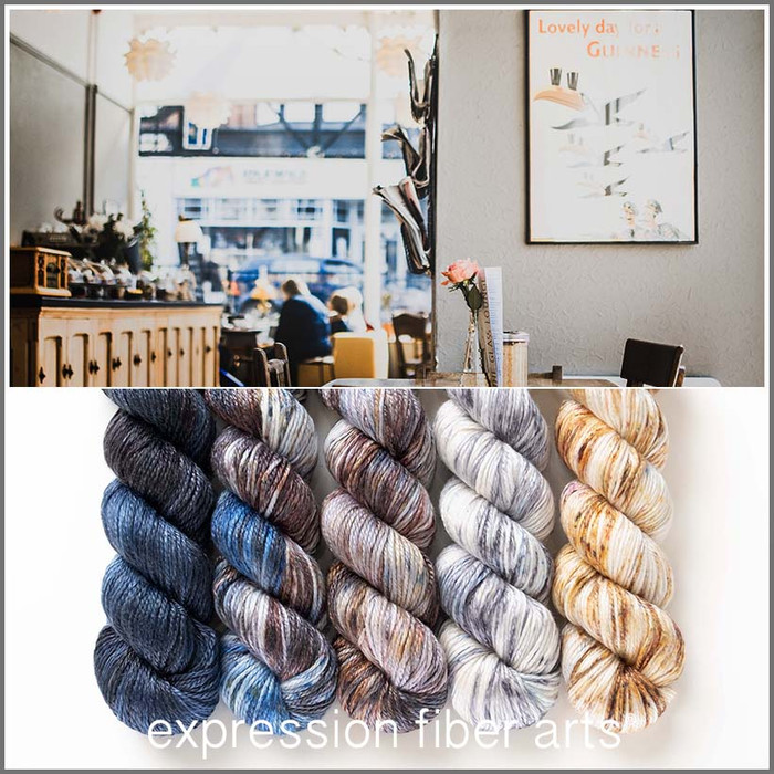 Coffee Shop Hues 'LUSTER' WORSTED KIT
