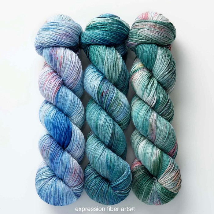 Forget Me Not Hues 'CASHSILK' SOCK KIT