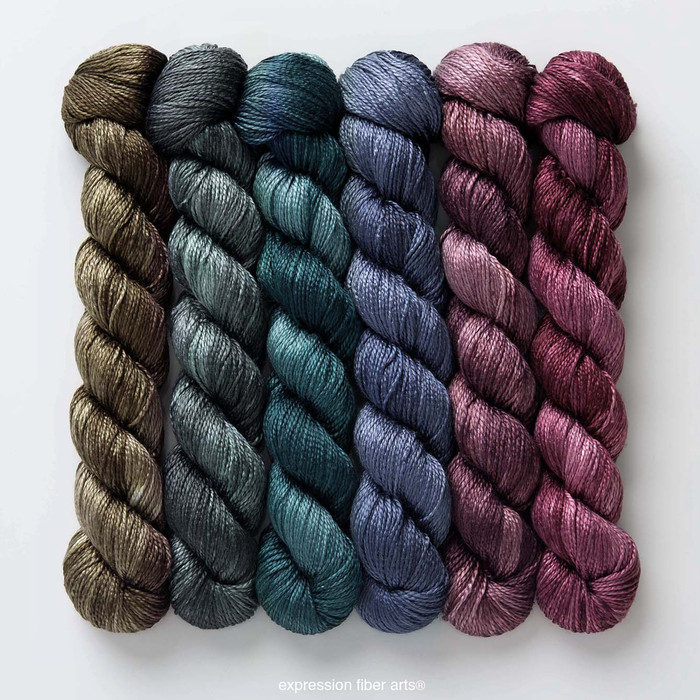 Oopsy Iridescent Hues 'ALLURE' FINGERING KIT