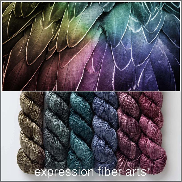 Oopsy Iridescent Hues 'ALLURE' FINGERING KIT