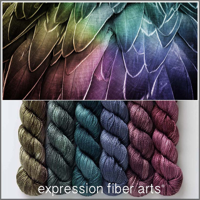 Pre-Order Iridescent Hues 'ALLURE' FINGERING KIT