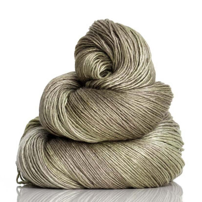 Oopsy Green-Mysa Hues 'PEARLESCENT' FINGERING (Individual Skein)