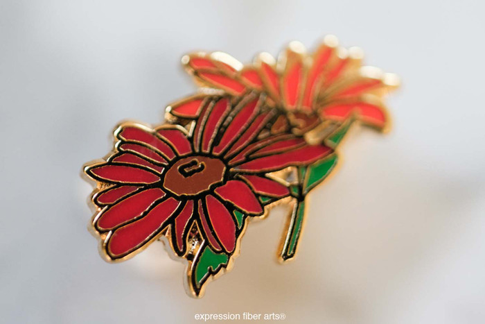 Helenium Enamel Pin