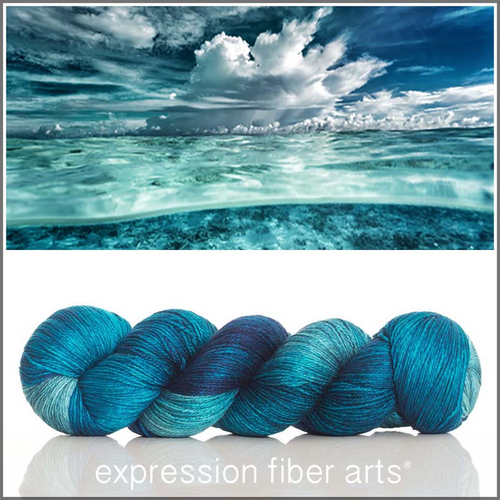 Oopsy Teal Appeal 'OASIS' FINGERING