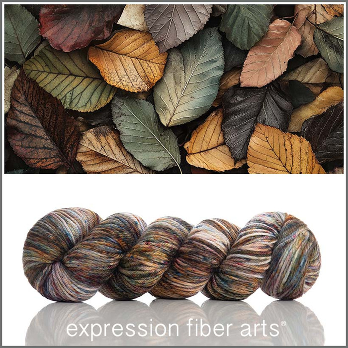 Crunchy Leaves 'ENDURING' WORSTED