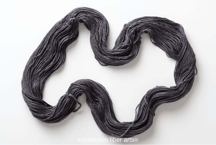  Black Onyx 'PEARLESCENT' WORSTED