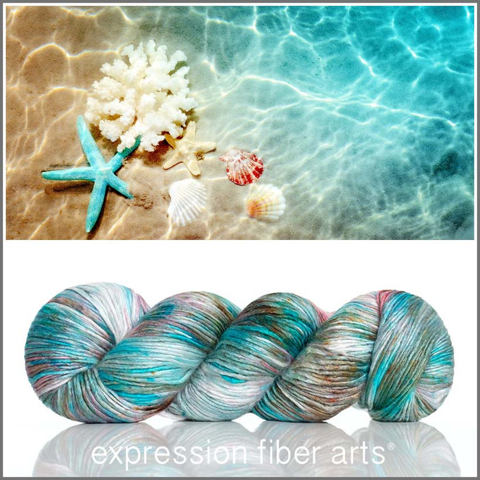 Summer Beach 'PEARLESCENT' WORSTED