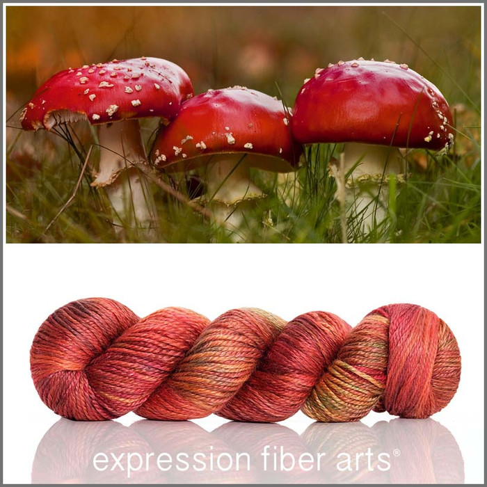 Toadstool 'LUSTER' WORSTED