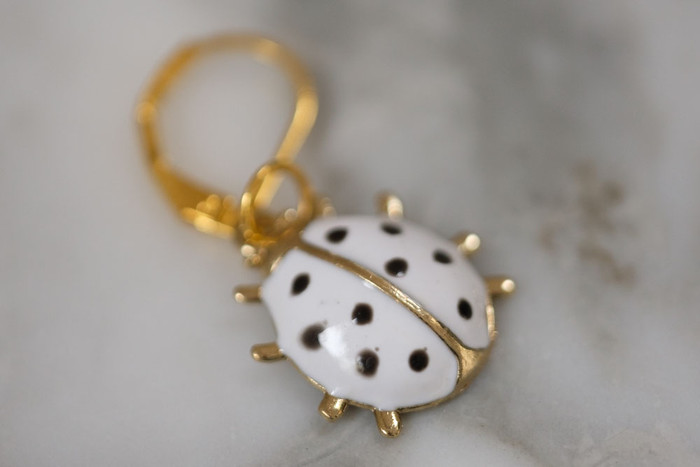 Butterflies and Lady Bugs Stitch Marker Set of 5