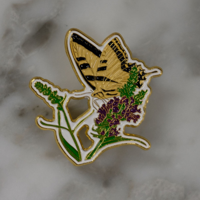 Tiger Swallowtail Enamel Pin